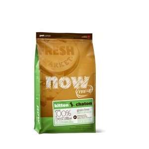  NOW FRESH Grain Free Kitten Recipe Dry Food 8lb   New 