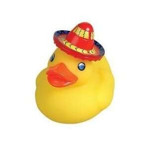   Sombrero Mexican Fiesta Rubber Duck 2 inch (1 Dozen): Everything Else