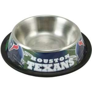  Houston Texans Stainless Steel Pet Bowl