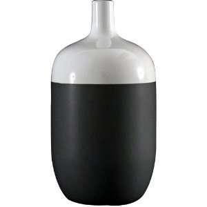  Two Tone 10 1/2 High Ceramic Vase