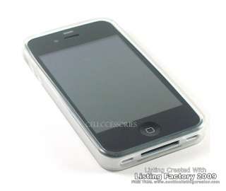 CLEAR cover soft case for iPhone 4 4G accessory TPU  