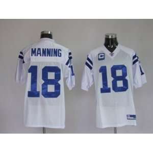   White NFL Indianapolis Colts Football Jersey Sz52: Sports & Outdoors