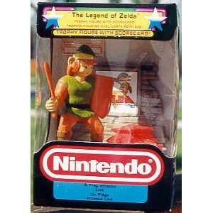   Link Trophy Figure With Scorecard! A Trap Attacks Link: Toys & Games