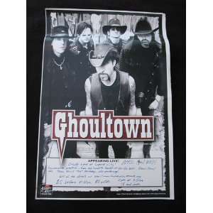  Ghoultown Poster 12 x 18 Angry Planet Records Everything 