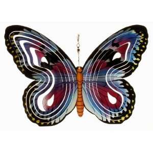  Butterfly Metal Spinner   Wind Spinner: Home & Kitchen