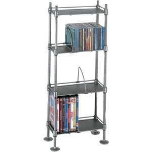 ATLANTIC SHF4T77 Translucence Adjustable Multimedia Shelving (4 Tier)