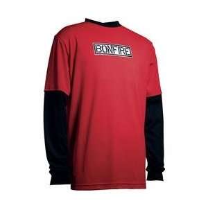  Salomon Bonfire Baselayer Top Mens   Stoplight Medium 