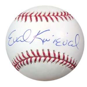  Evel Knievel Autographed MLB Baseball PSA/DNA #K31947 