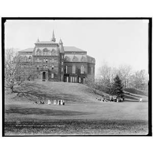  East end of College Hall,Wellesley College,Mass.