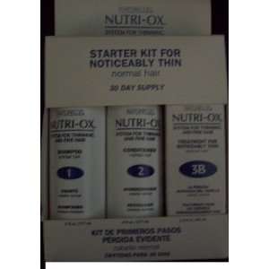  NUTRI OX SYSTEM FOR THINNING HAIR 30 DAY STARTER KIT 