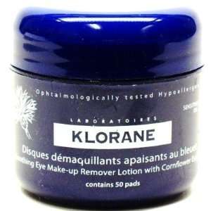  Klorane Eye Make Up Remover Pads 50s (Case of 6): Beauty
