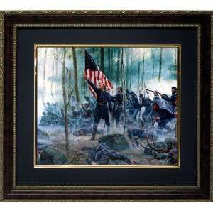  Mort Kunstler Civil War Art Framed Chamberlain: Everything 