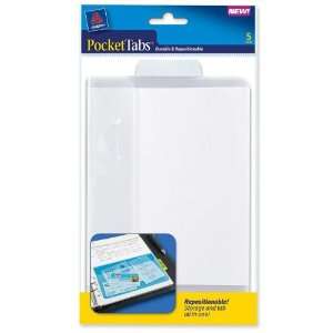  Avery Note Tabs   5 1/8 x 8 5/16 inches   Pack of 5 