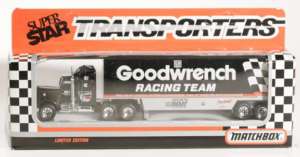 Matchbox Superstar Transporters CY104 HTF Dale Earnhardt Goodwrench 