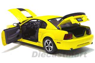 AUTOART 1:18 2004 FORD MUSTANG MACH 1 SCREAMING YELLOW  