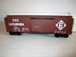   Round House O 27 Trains Erie Lackawanna RR # 90681 Box Car  