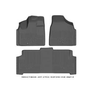  2012 Toyota Prius V wagon Front and Rear Floor Liners (3 
