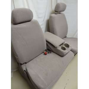   Toyota Tundra Front 40/60 Split Seats with Fold Down Console. Taupe