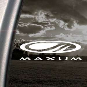  Maxum Decal BAYLINER Car Truck Bumper Window Sticker 