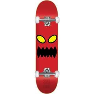  Toy Machine Monster Face Complete Skateboard   8.0 Red W 