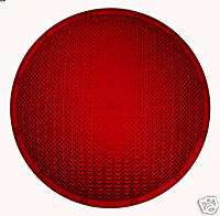 Eagle Signal Red Plastic 12 Inch Lens Cleaned Polished  