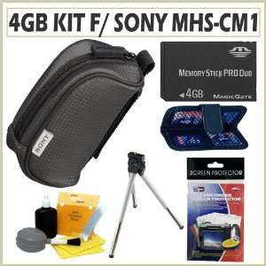   Accessory Kit for the Sony MHS CM1 Webbie HD Camcorder: Camera & Photo