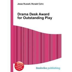  Drama Desk Award for Outstanding Play Ronald Cohn Jesse 