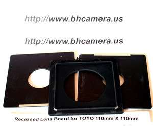 New Lens board for TOYO Field 4X5 Camera  