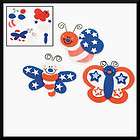 July 4th Bug USA Patriotic Craft Kit for Kids ABCraft