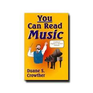 You Can Read Music   Usted Puede Leer Musica  Brief Text Book Great 