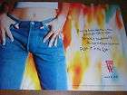 1992  jeans Toughskins Lee Levis Wrangler 1 PG AD  