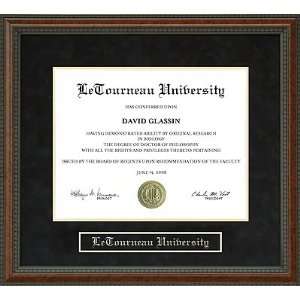 LeTourneau University Diploma Frame 