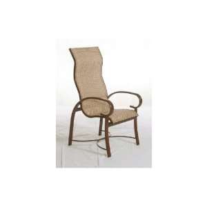  Creations Serenity High Back Sling Dining Chair: Patio, Lawn & Garden