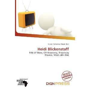  Heidi Blickenstaff (9786200730756) Kristen Nehemiah Horst Books