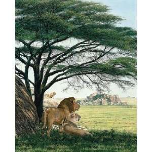   Combes An African Experience Masterwork Canvas Edition