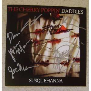  AUTOGRAPHED THE CHERRY POPPIN DADDIES   SUSQUEHANNA CD 