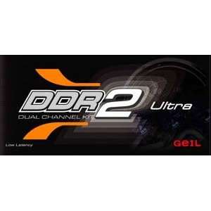  GeIL 1GB(2x512MB) Ultra Series DDR2 PC2 5300 667MHz CL3 