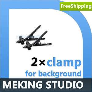   Stand Backdrop Clamp *2 Photo Studio Photography Backdrop clamp  