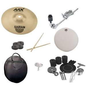  Sabian 10 Inch AAX Splash Pack with Cymbal Arm Attachment 