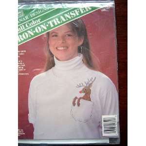  Reindeer In Your Pocket   Iron On Transfer Arts, Crafts & Sewing