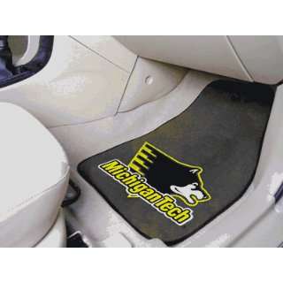  Michigan Tech   Car Mats 2 Piece Front