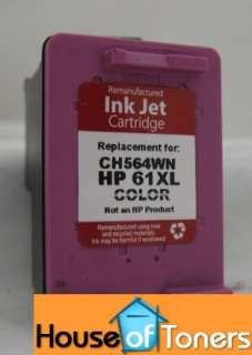 HP 61XL 61 XL CH564WN Color Inkjet Cartridge fits Deskjet 1050 1051 