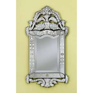  New Donna Venetian Wall Mirror Etched, Beveled, and 