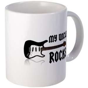  My Uncle Rocks. Guitar Mug by CafePress: Kitchen & Dining