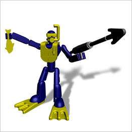 characteristics 45 super poseable points of ball joint articulation 89 