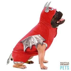 Martha Stewart Devil Dress Up Halloween Dog Costume 