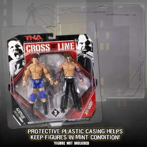   Cases for TNA Jakks Cross The Line Figures (Series 1 4) Toys & Games