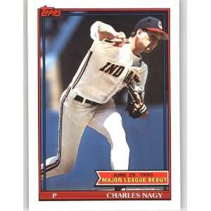  1991 Topps Debut 90 #114 Charles Nagy   Cleveland Indians 