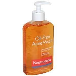   of 2) Neutrogena Oil Free Acne Wash, 9.1 Ounce Pump Bottles: Beauty