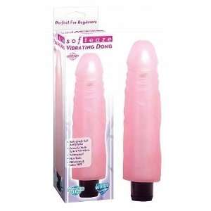  Bundle Softeaze Vibrating Dong Pink and 2 pack of Pink 
